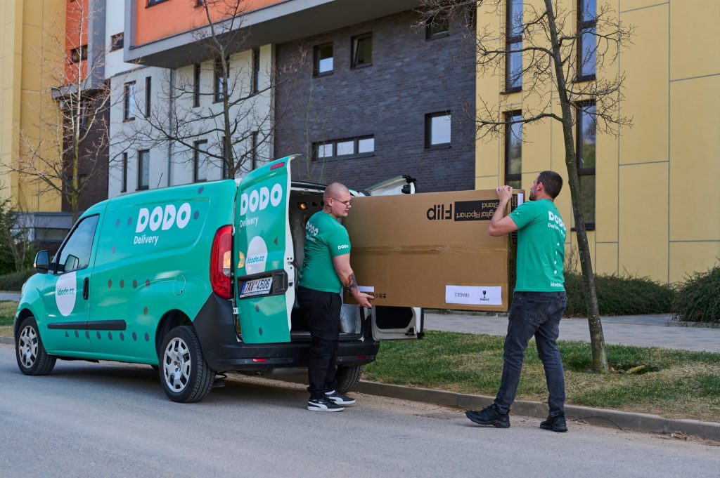 DODO doručení nadrozměrných zásilek